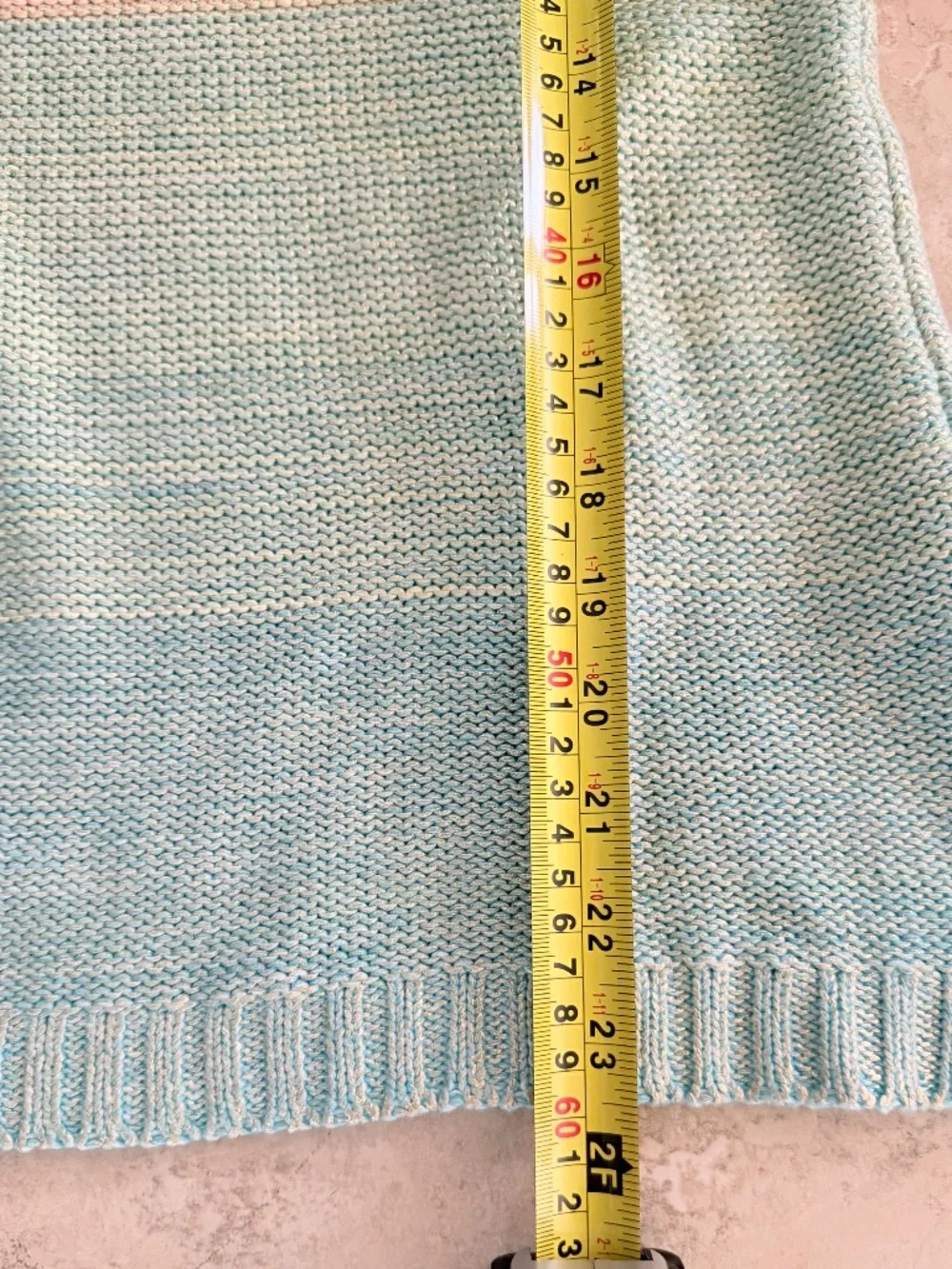 Willow & Clay Metallic knit shimmer pastel sweater Size S